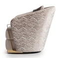 thumbnail image 5 of Michael Amini Carmela Accent Chair - Almond/Gold, 5 of 19