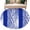 Blue, variant on Blue Leopard Print Round Rug 3ft Washable Circle Entryway Rugs Non Slip Abstract Vintage Animals Textured Srtipe Area Rug Indoor Floor Carpet for Bedroom Kitchen Living Room Office Dining Room