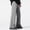 Gray, variant on Men Wide Leg Dress Pants, Solid Straight Split Hem Casual Business Street Long Trousers