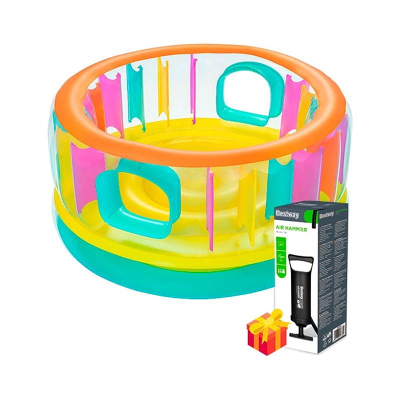 Brincolín Inflable Bestway Tipo Corralito Infantil Colorido Vinilo PVC ...