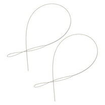 2pcs Jewelry Making Big Eye Beading Needles DIY Bead Spinner Craft Sewing Tool for Bead Work