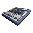 thumbnail image 5 of Mixeur 12 Canaux Console de Mixage Sonore pour Microphone Dynamique Performance Chant, 5 of 5