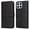 Black, variant on Wallet Phone Case for Honor X8B 5G with Card Holder and Stand Function Pink