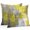 Yellow Gray, variant on Yellow Grey Throw Pillow Covers 16x16 Inch Set of 2, Abstract Art Oil Painting Modern Geometric Waterproof Outdoor Pillow Covers, Decorative Cushion Pillowcases for Couch, Sofa, Bed, Garden, Patio