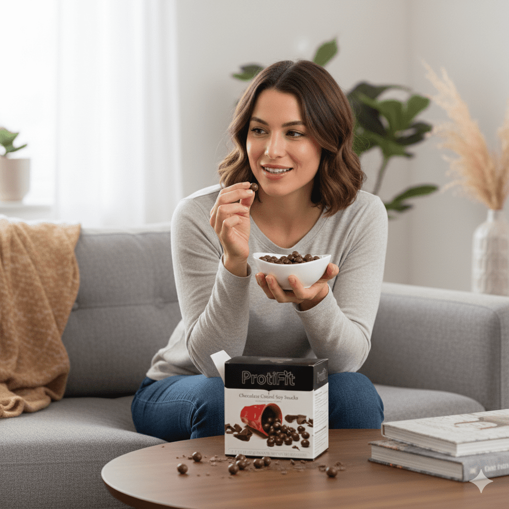 Proti Fit Chocolate Coated Soy Snacks