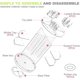 thumbnail image 2 of Makeup Organizer with 8 Layers Large Capacity, Fits Jewelry,Makeup Brushes, Lipsticks and More, Clear Transparent, 2 of 4