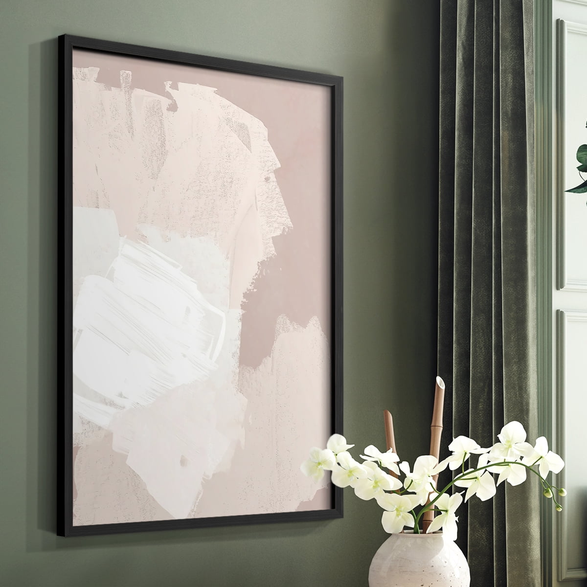 Cloud Slate I in Paper Solid Wood 22 x 28 Framed Print