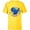 Yellow, variant on Disney Stitch Embrace the Weird Freestyle Alien Street Tags- Short Sleeve T-Shirt for Kids - Customized-White
