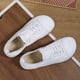 thumbnail image 3 of Nuevos Zapatos Deportivos Transfronterizos Gran Tamaño Con Horma Ancha Zapatos Casuales para Parejas Primavera Y Otoño Transpirables Y Ligeros (K01 Blanco 45), 3 of 9