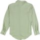thumbnail image 2 of Ultra Flirt Womens Long Sleeve Button Up Shirt, brightgrn, Juniors, XS, 2 of 2