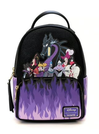 Loungefly+Disney+Maleficent+Dragon+with+GITD+Flames+Mini+Backpack+IN+HAND  for sale online