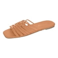 thumbnail image 2 of Sandalias de playa planas con punta abierta y punta abierta para mujer Wmkox8yii  ytu7587, 2 of 7
