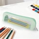 thumbnail image 5 of Estuche de Cuero Transparente Zzp250926001 | Organizador de Papelería de Gran Capacidad | Material Suave y Duradero | Bolsa de Viaje para Brochas de Maquillaje | Almacenamiento Multifuncional para Bo, 5 of 6