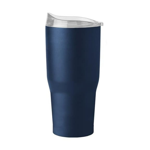 30 oz Plain Navy Powder Coat Tumbler