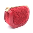 thumbnail image 2 of Pre-Owned Chanel Boy Small Shoulder Bag Handbag Leather Boa Women's Red AS3350, 2 of 10