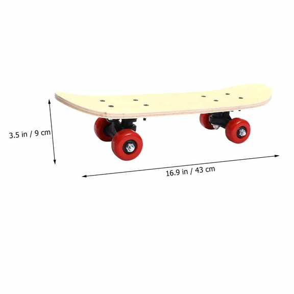 SEWCHICS DIY Hand Painted Skateboard Assorted Color Smooth Varnished Surface