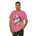 thumbnail image 5 of Monster Unicorn Be Yourself Rainbow Mane Shirt bella canvas 3001, 5 of 7
