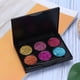 thumbnail image 3 of DNM 6 colores brillo sombra de ojos mate lentejuelas paleta de sombra de ojos maquillaje cosmético B01 #, 3 of 8