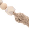 thumbnail image 4 of 6pcs Boho Farmhouse Wooden Beads Tassel Garland Wood Craft Beads Door Hanging Tassel Door Hanging Beads Wood Closet Tassel, 4 of 7