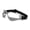 grey, variant on Dribble Training Glasses for Basketball Practice Plastic No-Look-Down Goggles with Adjustable Head Strap for Teams