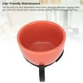 thumbnail image 4 of Cheese Fondue Pot Set, User Friendly Design Versatile Melting Performance Stylish Ceramic Chocolate Hot Pot with Forks and Metal Stand for Gatherings, 4 of 7