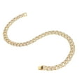 thumbnail image 2 of Collar cubano Bling Bling Hip Hop cierre cadena joyería de diamantes para hombres mujeres pareja, 2 of 8