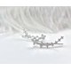 thumbnail image 4 of Ear Jewelry for Women 7 Star Ear Cuffs Climber Earrings 925 Sterling Silver Hypoallergenic Earring with Cubic Zirconia for Birthday Gift, 4 of 4