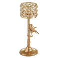 thumbnail image 4 of Candelabro de cristal de Metal Vintage regalos de decoración de aniversario de bodas de oro METRO Zulema Sujetavelas, 4 of 8