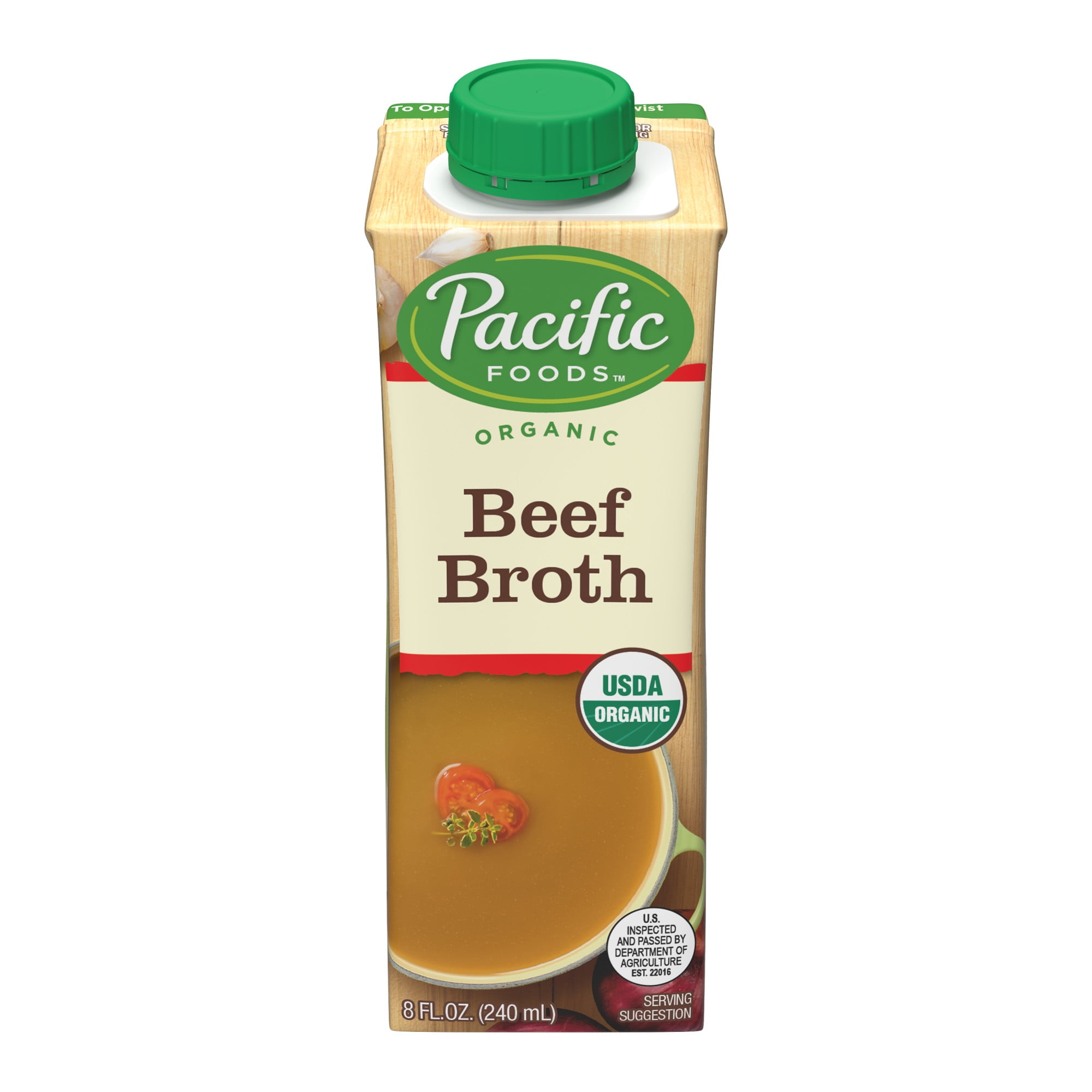 Pacific Foods Organic Beef Broth, 8oz