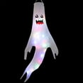 thumbnail image 5 of Maojin Decoración de Halloween Decoraciones de Halloween Fantasma de Halloween Calcetines de viento Decoraciones colgantes Bandera Calcetines de viento para decoración al aire libre(Buy 2 Get 1 Free), 5 of 5