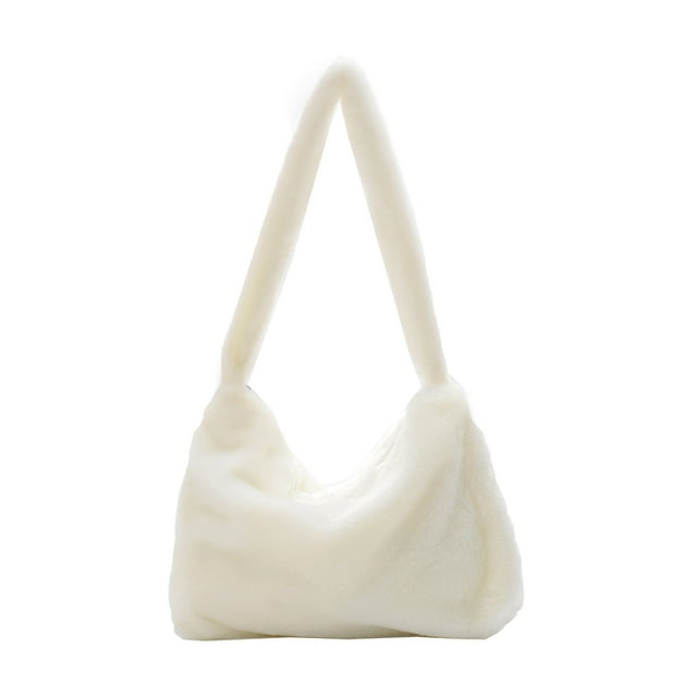 Bolso de hombro Minnieouse para mujer con cierre de cremallera color Blanco