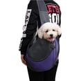 thumbnail image 5 of Portabebés para perros para mascotas, malla transpirable, portátil, seguro para viajes, bolso de hombro para mascotas con correa ajustable antideslizante para el hombro para pequeños, 5 of 5
