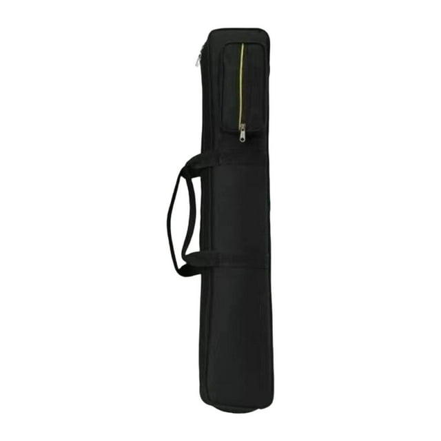 koolsoo Étui pour Queue de Piscine à 8 Trous Étui pour Queue Articulée 1/2 Adultes Sac de Rangement pour Bâton de Billard Noir