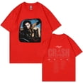 thumbnail image 3 of Camiseta de Charli Xcx Crash The Live Tour para hombres y mujeres, ropa de moda Harajuku, 100% algodón, camisetas sueltas informales, ropa de calle, 3 of 5