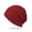 A111 Red, variant on Knit Hats for Women Winter Knitting Skull Beanies Knit Chunky Snow Cap Snow Ski Skull Cap Warm Fleece Lined Chemo Headwear Soft Lightweight Turbans Office Christmas Gifts