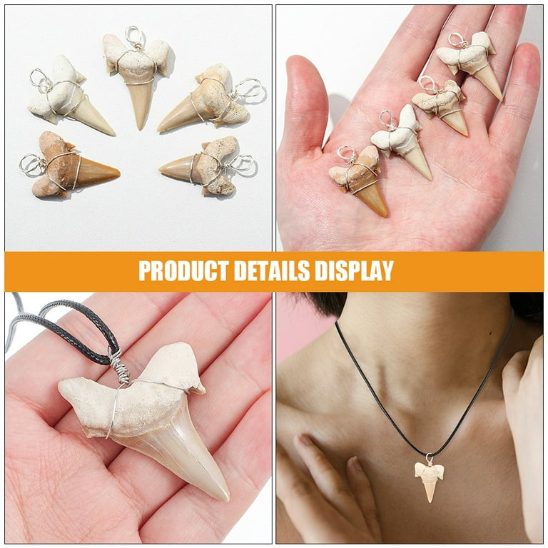 Shark tooth necklace for child hot sale