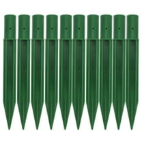FRCOLOR 10pcs Solar Light Poles and Ground Stakes for Outdoor Pathway and Holiday Lighting Landscaping Replacement