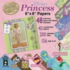 Paper Pizazz Paper & Accents 8"X8"-Princess