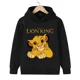 thumbnail image 2 of Sudadera con capucha con estampado de dibujos animados de animales del rey león Simba para niños y niñas, camisetas de manga larga, 2 of 5