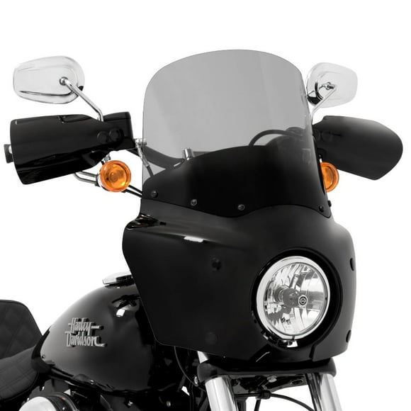 Memphis Shades Medium Tint 13 Inch Windshield for Road Warrior Fairing: Harley Davidson Dyna 2006 and Later (More Size Options)