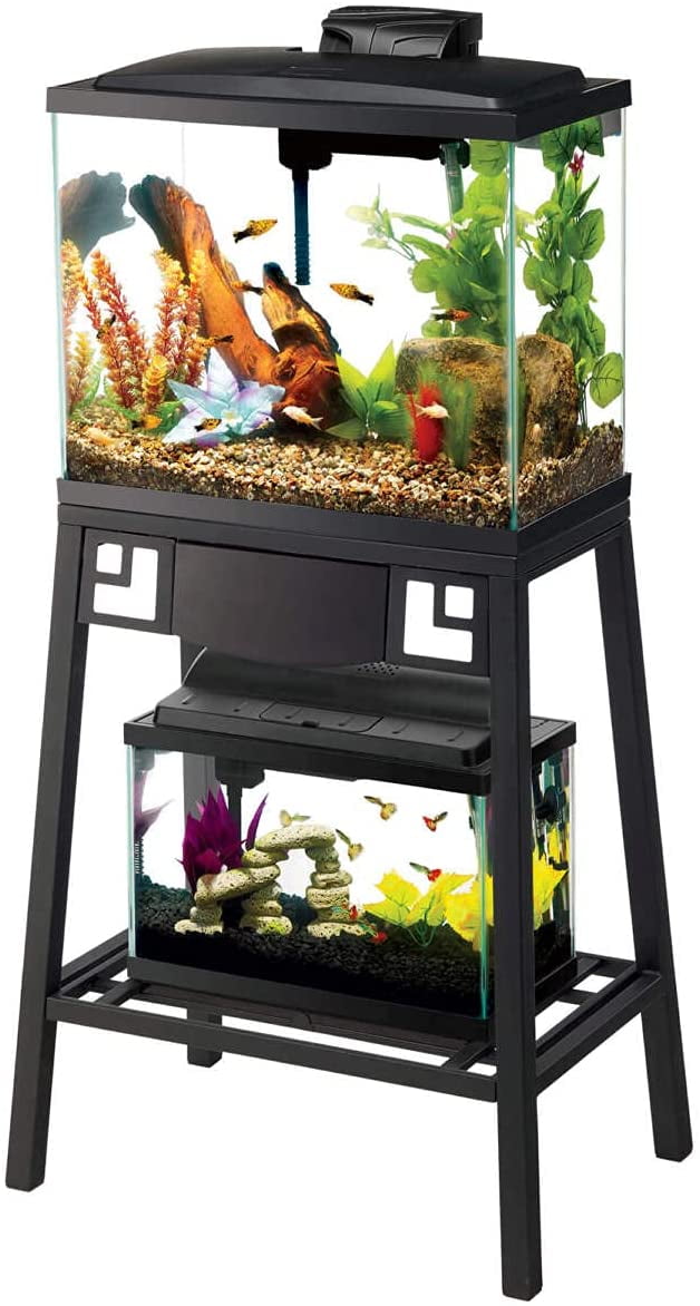 Multiple aquarium stand top