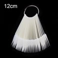 thumbnail image 4 of UDIYO 40Pcs Fan Shape Nail Art Polish Color Card Practice Sample False Tips Display, 4 of 7
