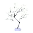 thumbnail image 2 of Agiferg USB Battery-Operated Wire Desk Top Bonsai Tree Light With 108 LED Beads, 2 of 9