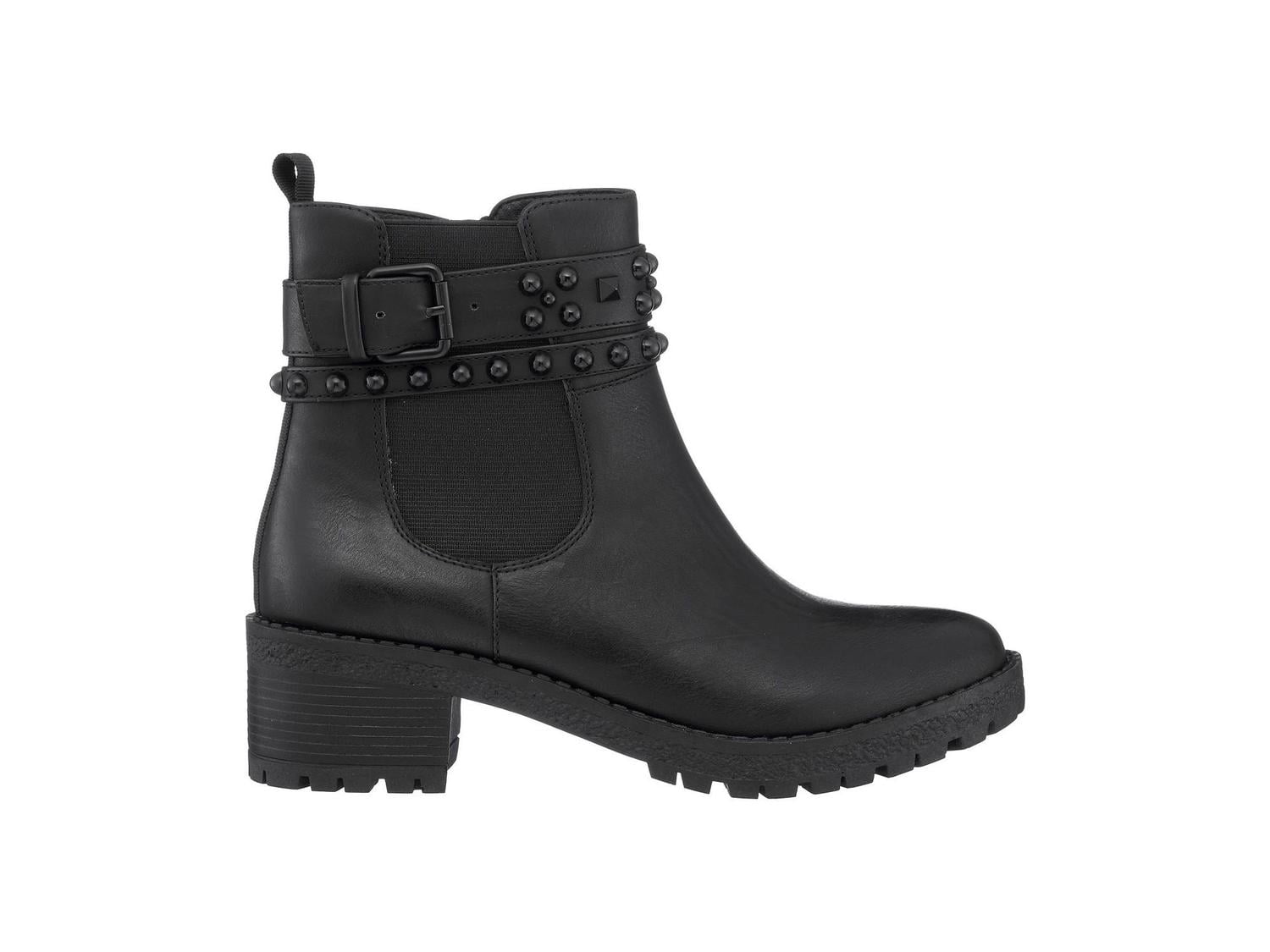 GC Shoes Womens Noe Ankle Boots, BLACK 