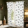 thumbnail image 3 of Manfei Mallard Duck Print Kitchen Curtains,Farmhouse Bird Black Out Curtains Pack of 2 (42x63 Each), 3 of 6