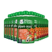 Gerber Organic Plant-tastic Toddler Food, Summer Fruit & Veggie Smash, 3.5 oz Pouches (12 Pack)