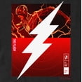 thumbnail image 2 of Men's The Flash Speedster White Lightning Bolt  Graphic Tee Black Medium, 2 of 5