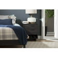 thumbnail image 3 of South Shore Fynn Nightstand with Drawers and Cord Catcher for Child, in Gray Oak, 3 of 11