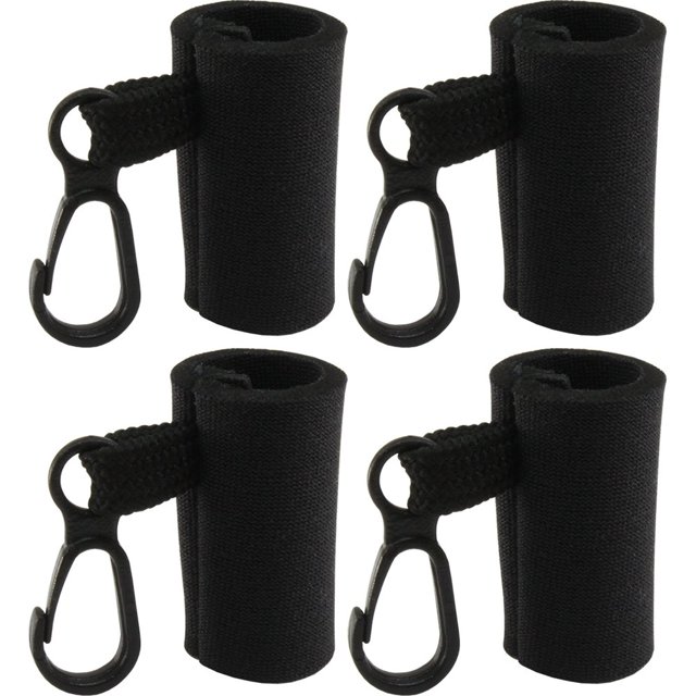 Kage 4 Fundas de Neopreno con Clip para Bálsamo Labial, Soporte para Lápiz Labial, Llavero