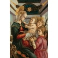 thumbnail image 1 of Madonna and Child with Angels, Masterpiece Classic, Artist: Sandro Botticelli c. 1465 (36x54 Giclee Gallery Art Print, Vivid Textured Wall Decor), 1 of 3